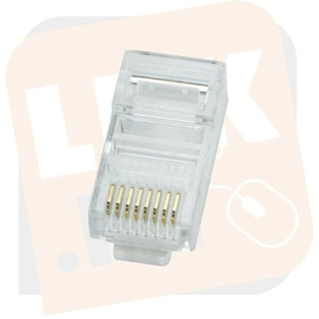 UTP RJ45 CAT5e  Univerzális átmenő moduláris csatlakozó