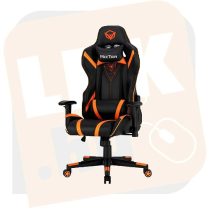 Gamer szék - Meetion MT-CHR15 black+white+orange