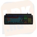 Billentyűzet világitós Meetion Blue gamer MK600MX USB HU