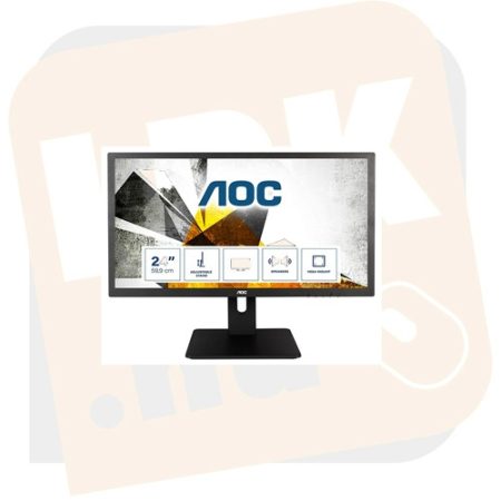 24" AOC 2475P LED  monitor VGA/DVI/HDMI  1920*1080