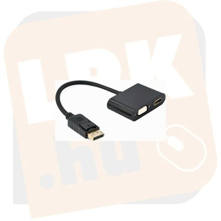 Kábel Átalakító - Gembird VGA-HDMI adapter cablexpert 15cm