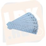 Billentyűzet matrica / Tiger Tech TTKS-5/Fehér matt