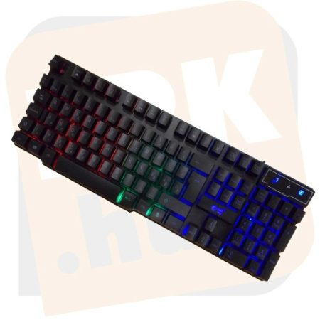 Billentyűzet Tiger Tech TTK2 -USB fekete magyar Gamer világítós Billentyűzet Tiger Tech TTK2 -USB fekete magyar Gamer világítós
