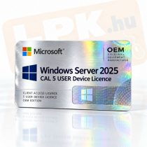 OEM Windows Server 2025  CAL 5 USER Device Licence
